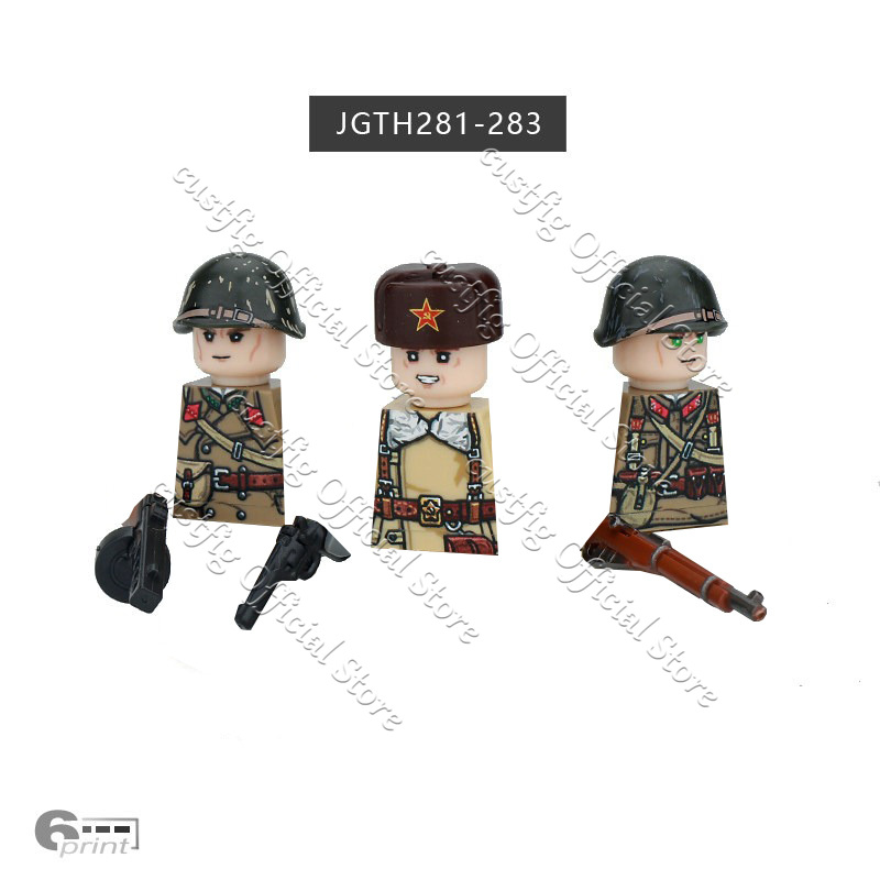 Figuras de Soldados Soviéticos - Lego Minifigure Holder avaliação e preço