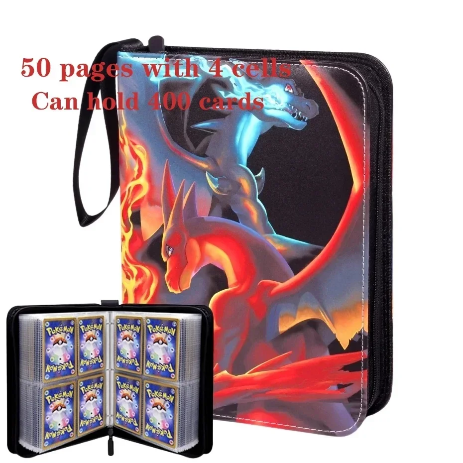 EM ESTOQUE-- 400 PEÇAS Álbum d - Pokemon Binder Card avaliação e preço