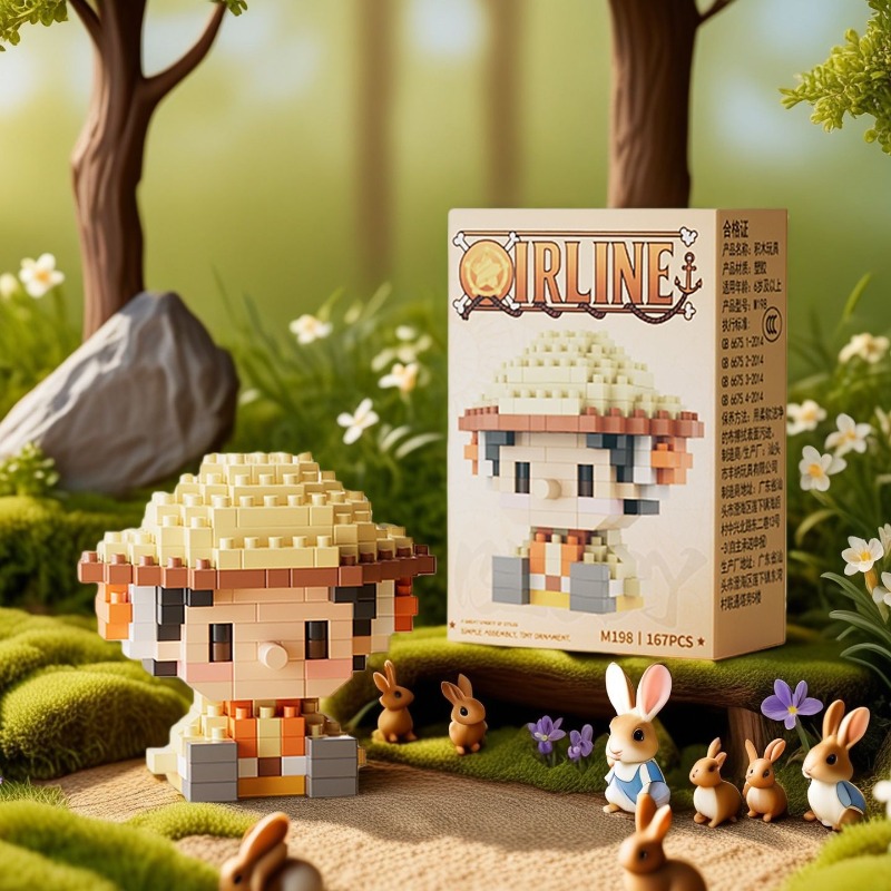 Novo ONE PIECE Deus do Sol Nik - Building Block Mini avaliação e preço