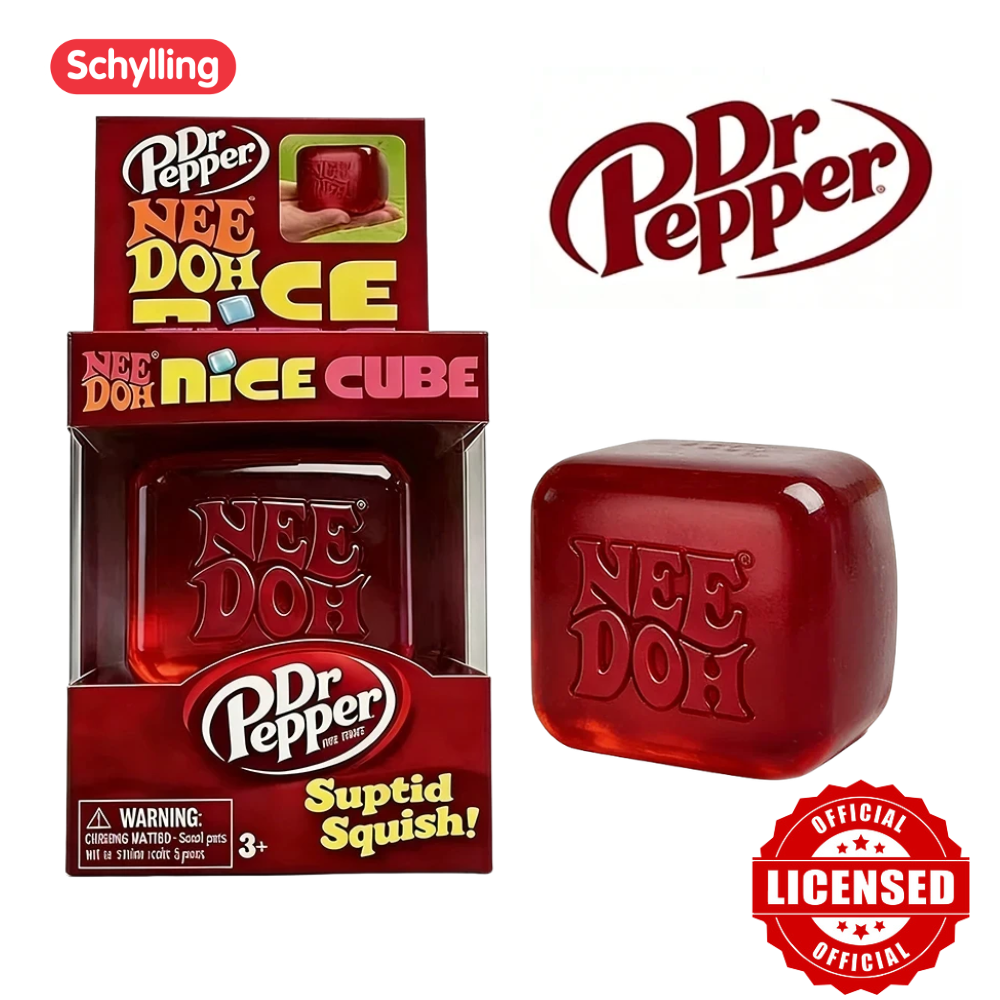 Dr Pepper x NeeDoh Nice Cube S - Fidget Cube Original avaliação e preço