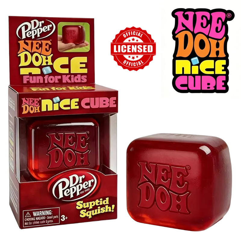 Dr Pepper x NeeDoh Nice Cube S - Fidget Cube Original avaliação e preço
