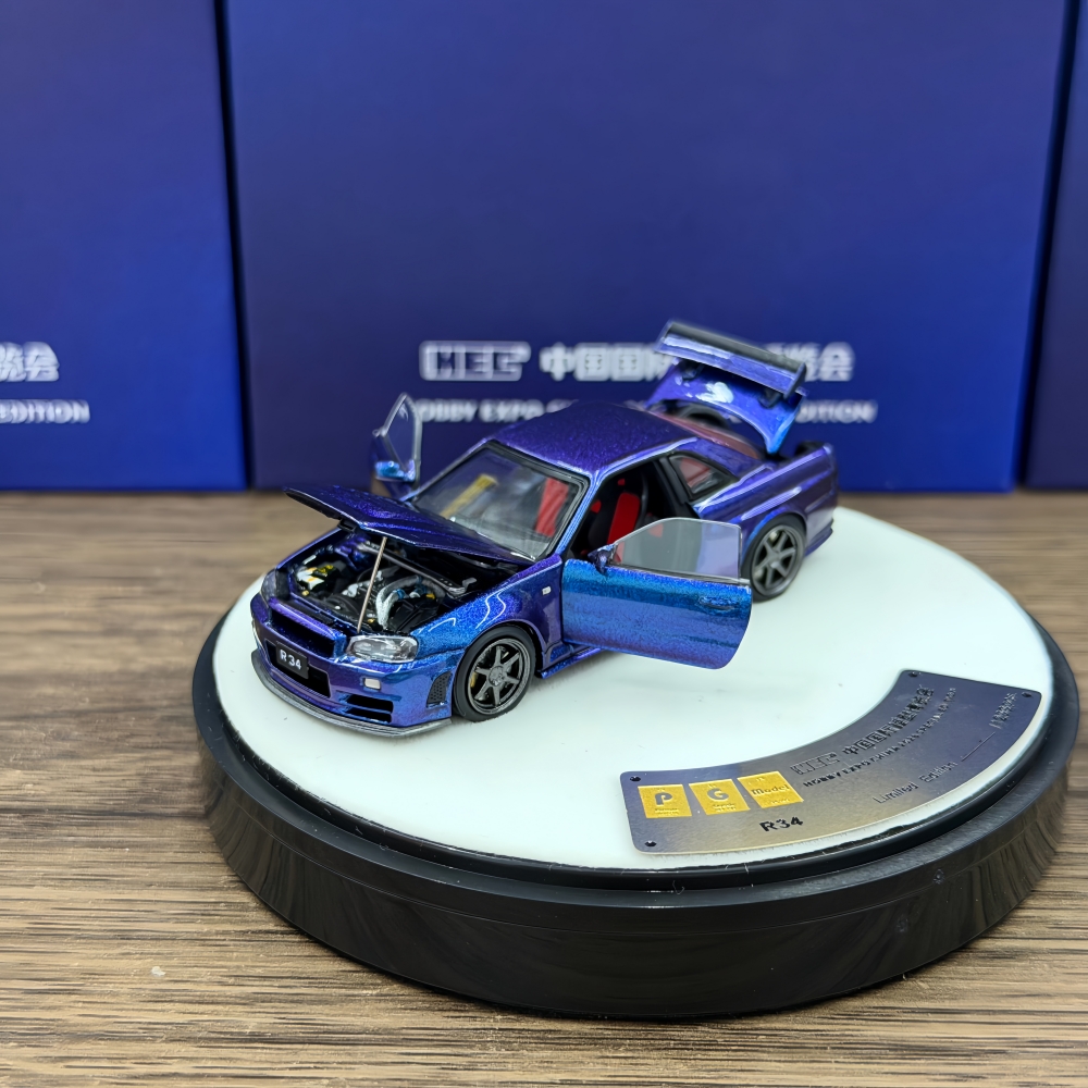 PGM 1:64 Liberty Walk GTR R34  - Die Cast Car 1 64 avaliação e preço