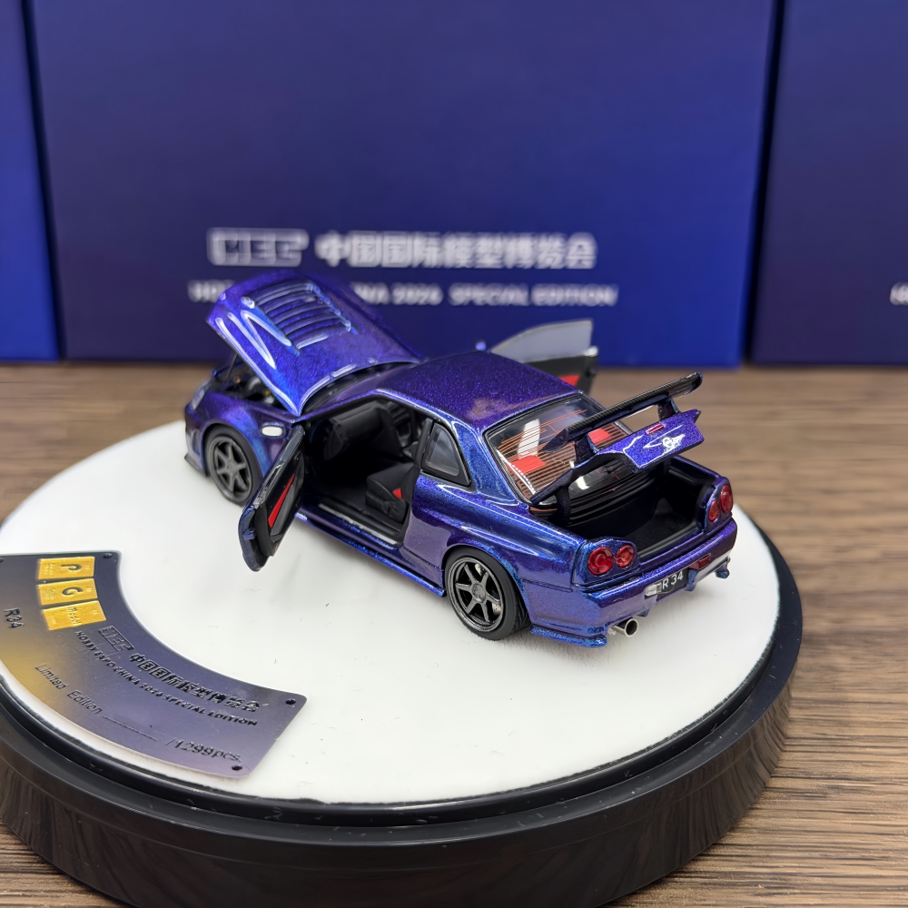 PGM 1:64 Liberty Walk GTR R34  - Die Cast Car 1 64 avaliação e preço