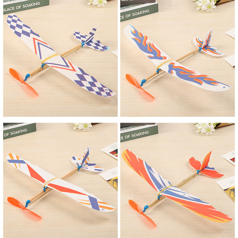 5/10 pçs elástico alimentado a - Model Airplane Plastic avaliação e preço