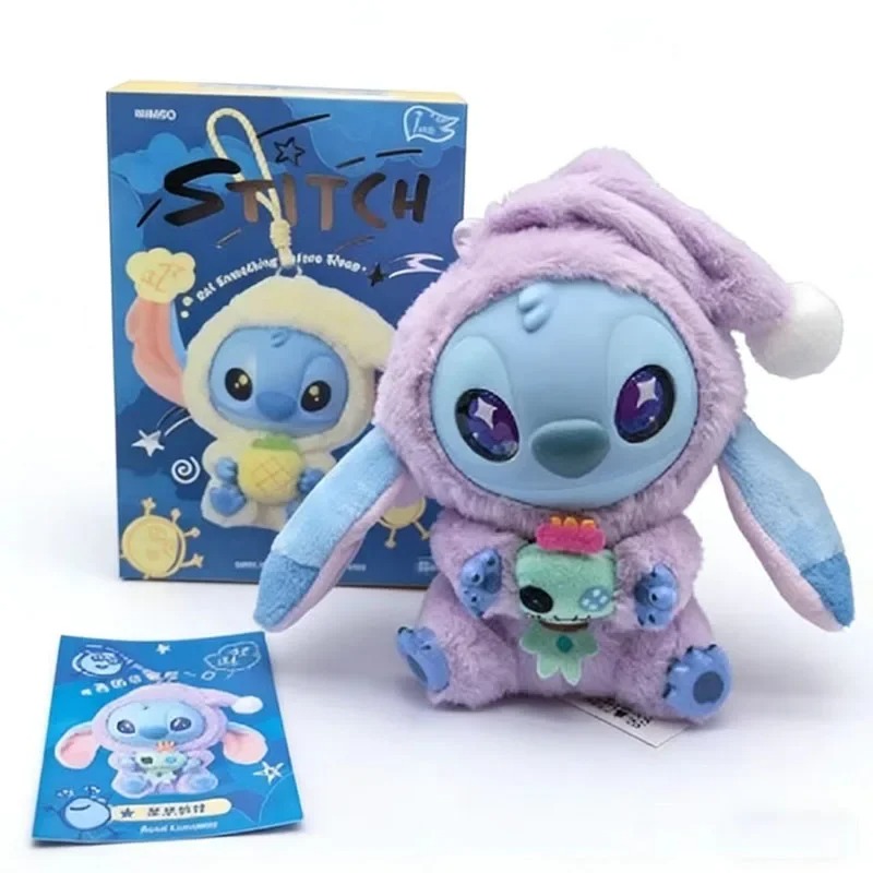 52TOYS Stitch Série Comer Algo - Mystery Box Blind Bag avaliação e preço