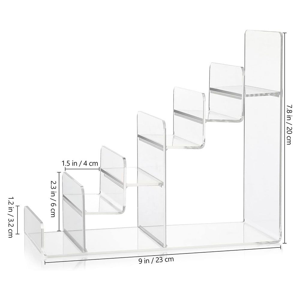 Acrílico claro display risers  - Display Risers Set avaliação e preço