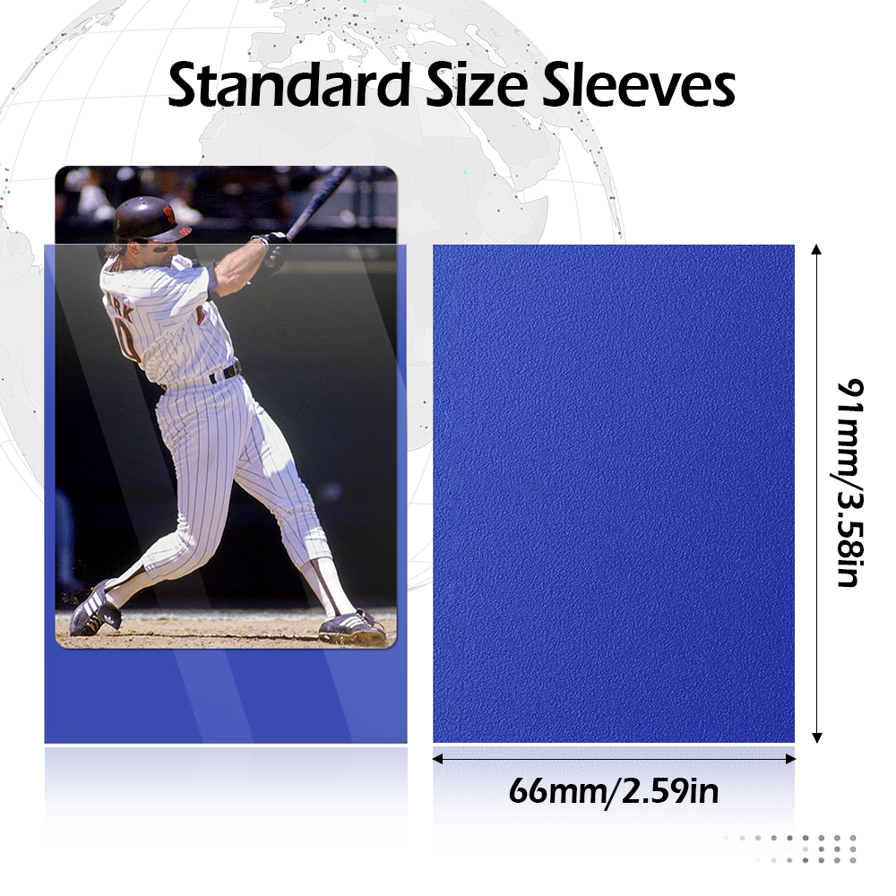 50 peças 66x91mm fosco sólido  - Card Penny Sleeve avaliação e preço