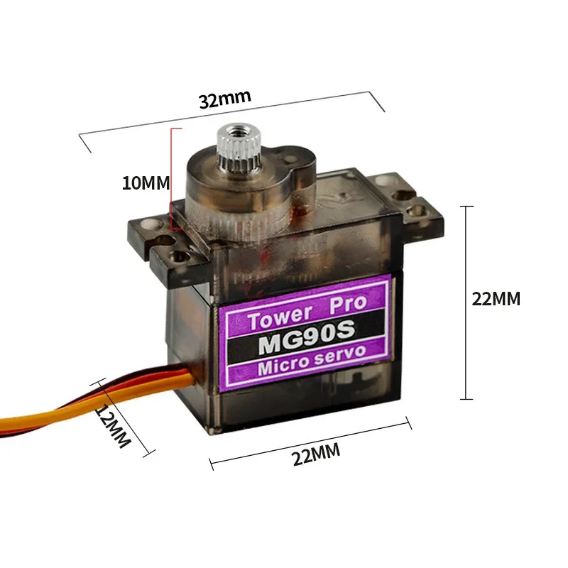 Servo Digital Micro SG90/MG90S - Model Airplane Plastic avaliação e preço