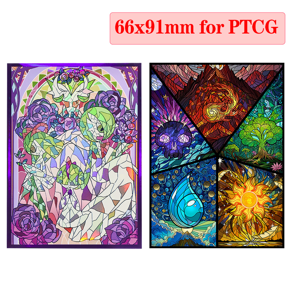60 peças 66x91mm mangas de car - Card Penny Sleeve avaliação e preço