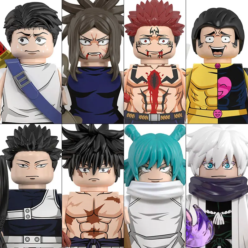 Blocos de Montar Jujutsu Kaise - Building Block Mini avaliação e preço