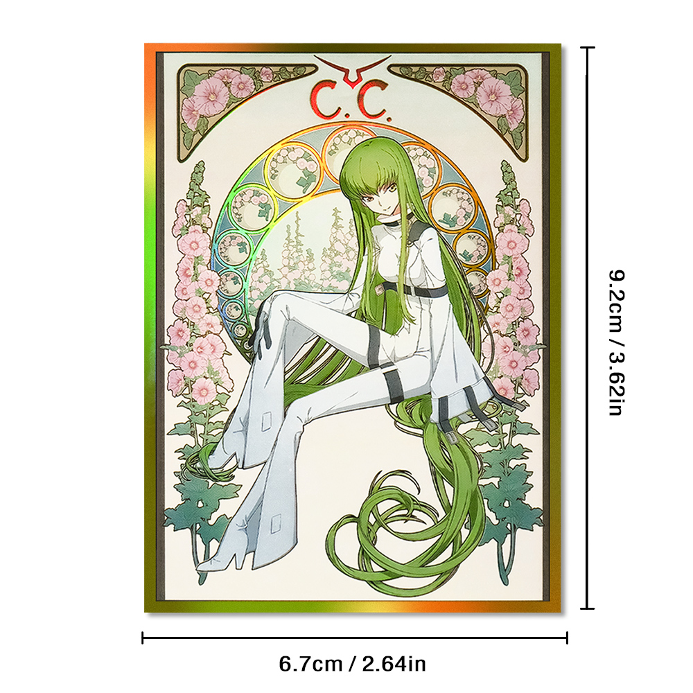60 pçs tamanho padrão anime ca - Graded Card Display avaliação e preço