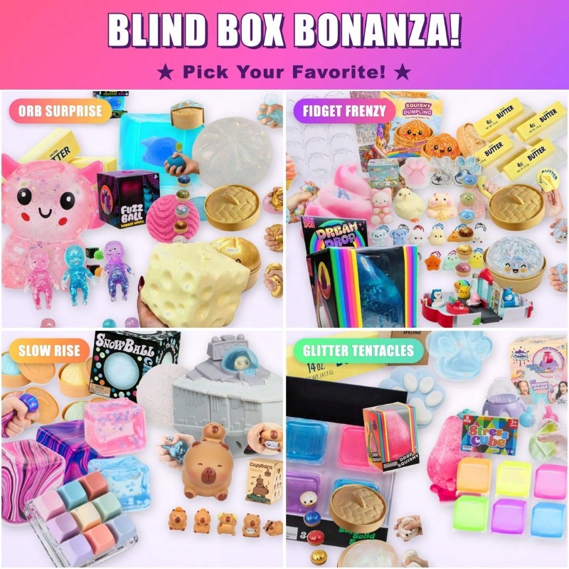 Squish Time Nee Doh Caixa Surp - Mystery Box Blind Bag avaliação e preço