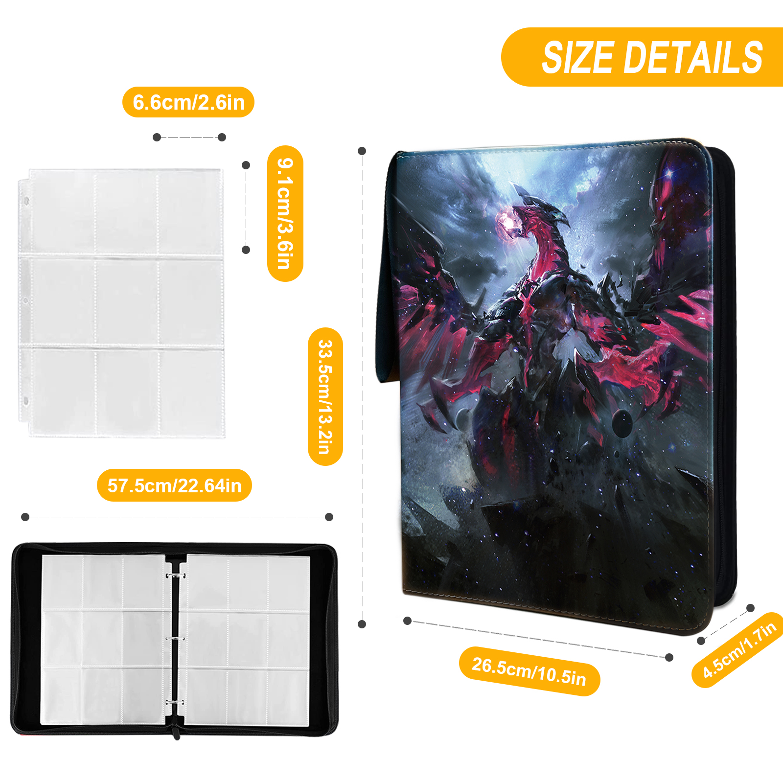 Álbum de Cartas Yugioh para Co - Trading Card Binder avaliação e preço