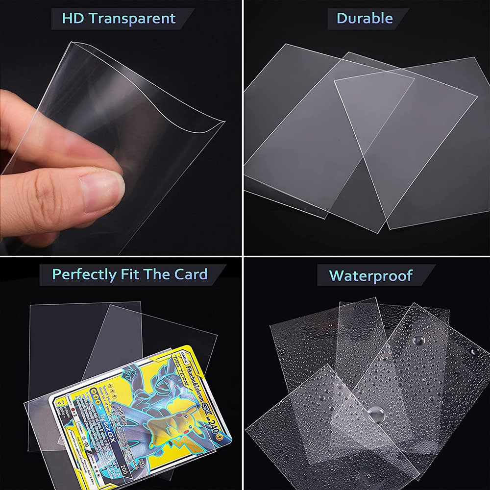 Pacote com 200 protetores tran - Card Penny Sleeve avaliação e preço