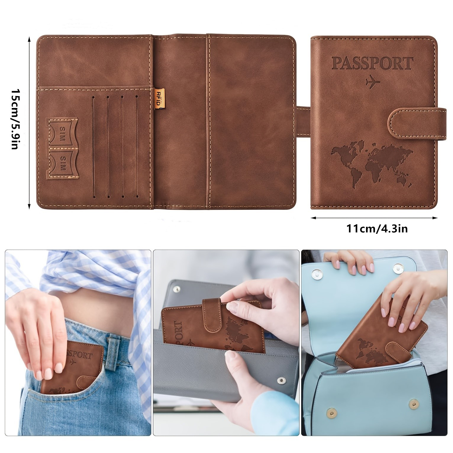 Porta-passaporte, capa para pa - Card Top Loader avaliação e preço
