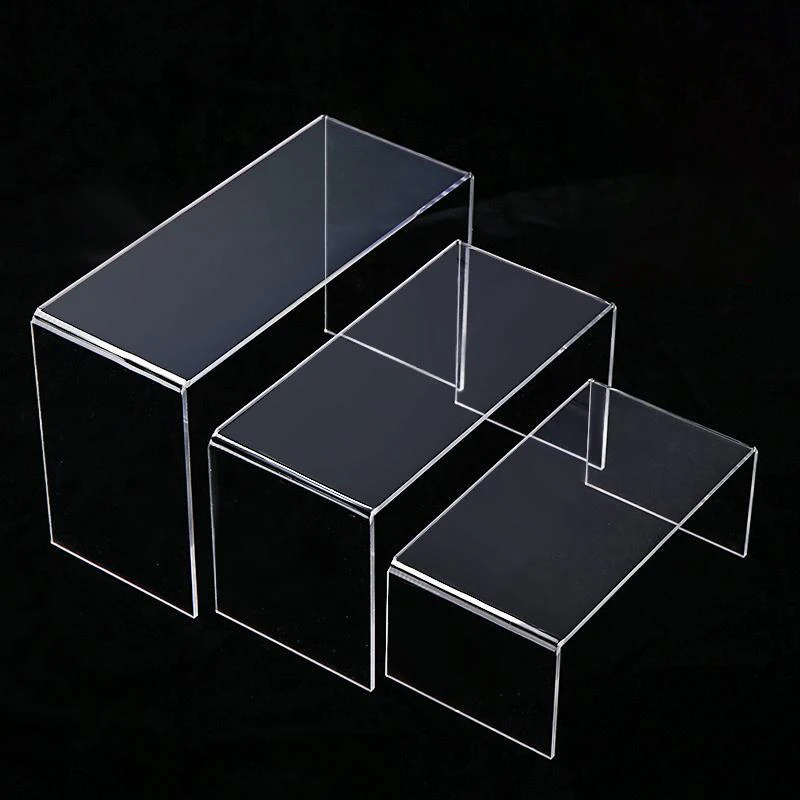 Suportes de acrílico em 5 tama - Pop Display Shelf avaliação e preço
