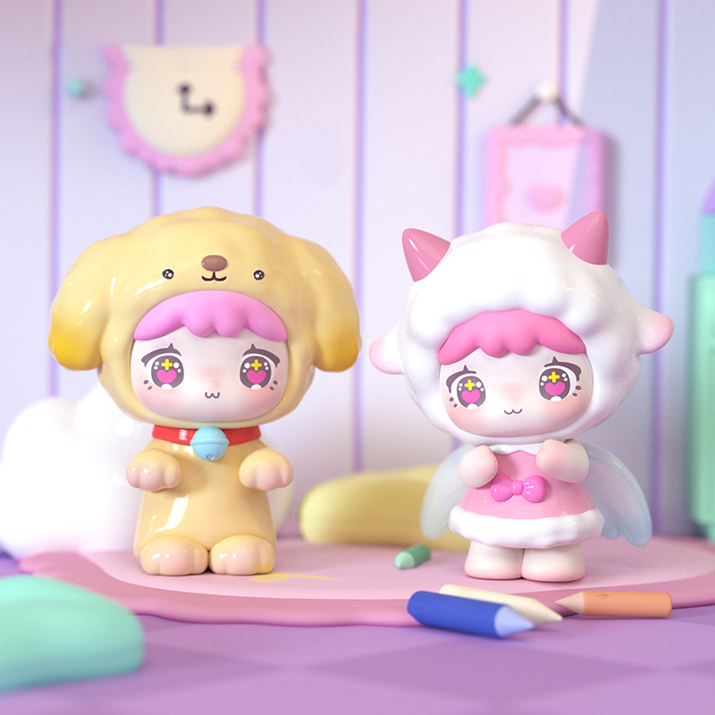 Qubii outono animal castelo di - Vinyl Figure Blank avaliação e preço