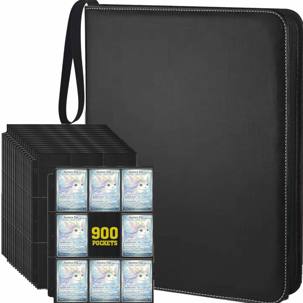 Álbum de Cartas com 900 Bolsos - Pokemon Binder Card avaliação e preço