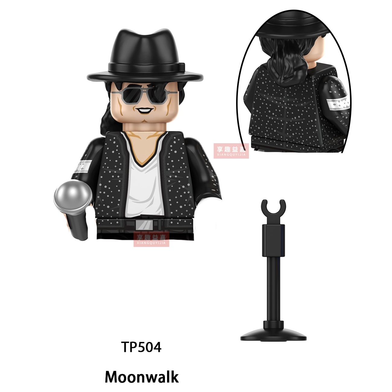 Boneco de Montar Michael Jacks - Building Block Mini avaliação e preço
