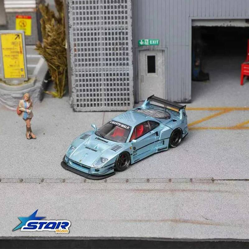 Estrela 1:64 lbwk f40 gelo azu - Die Cast Car 1 64 avaliação e preço