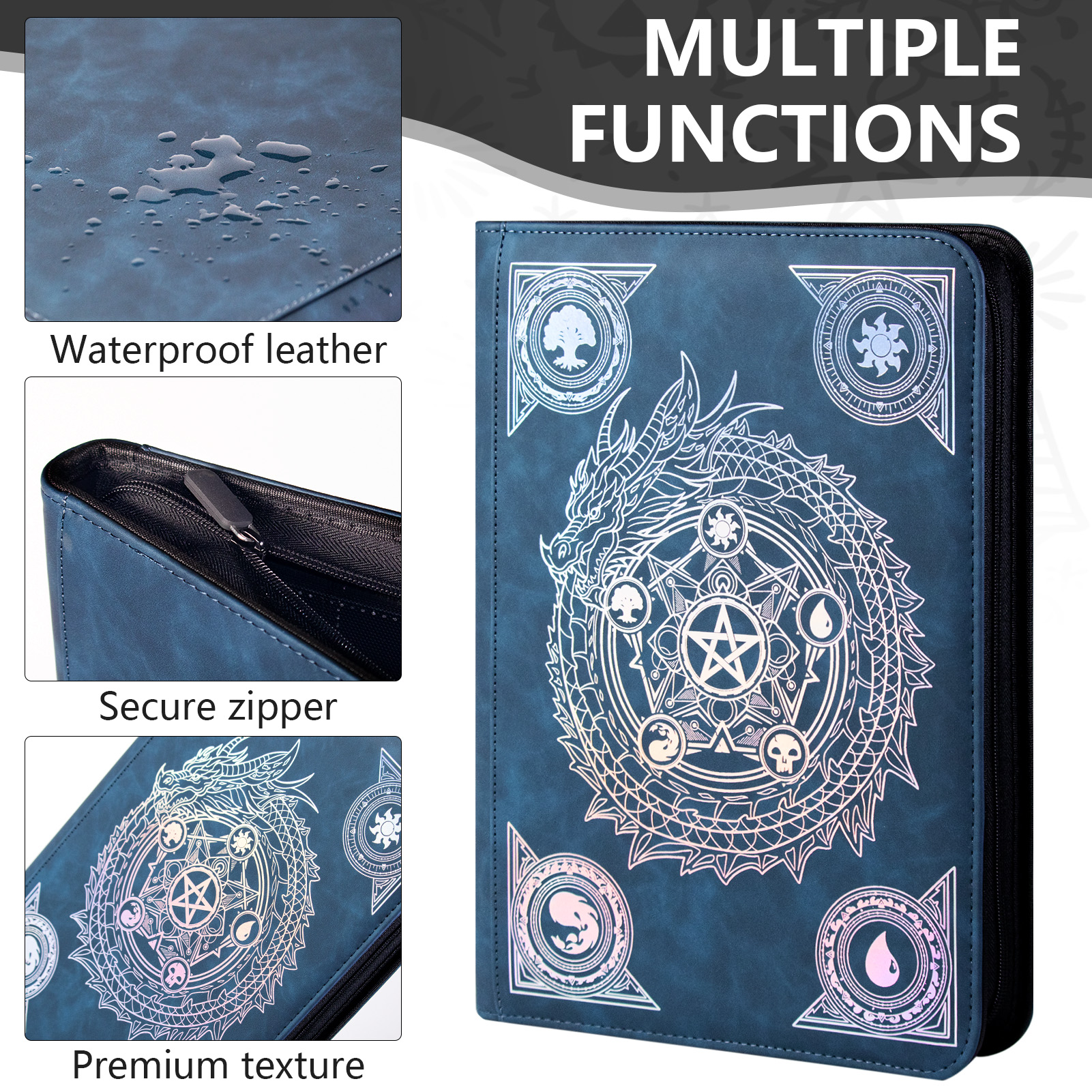Fichário para cartas colecioná - Trading Card Binder avaliação e preço