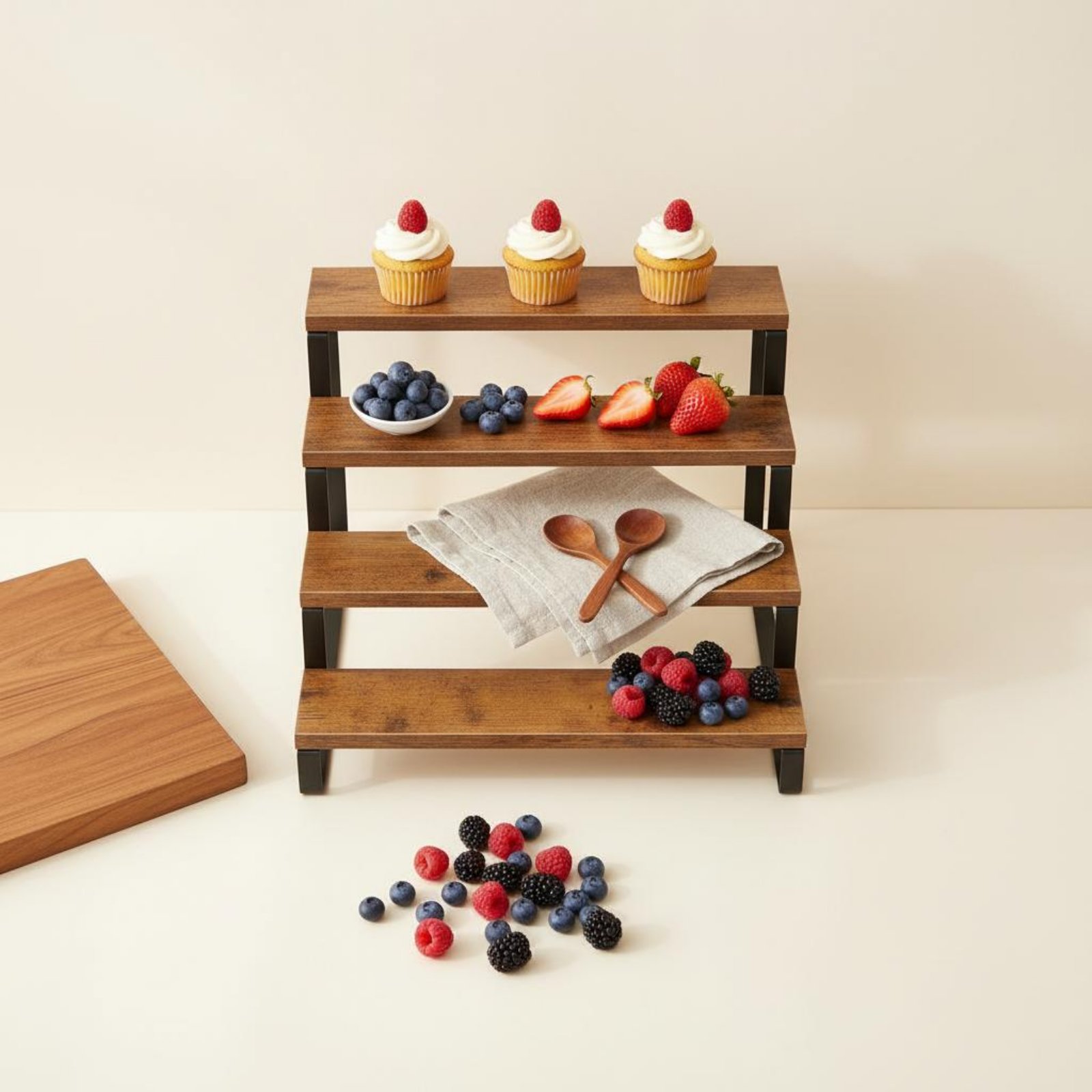 Suporte de Exibição de 4 Nívei - Display Risers Set avaliação e preço