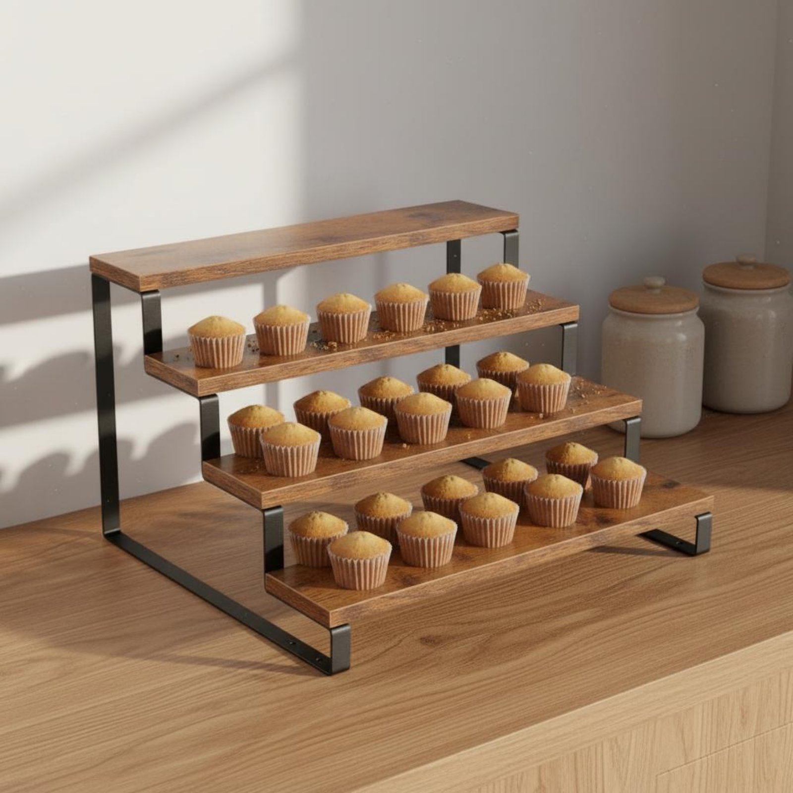 Suporte de Exibição de 4 Nívei - Display Risers Set avaliação e preço