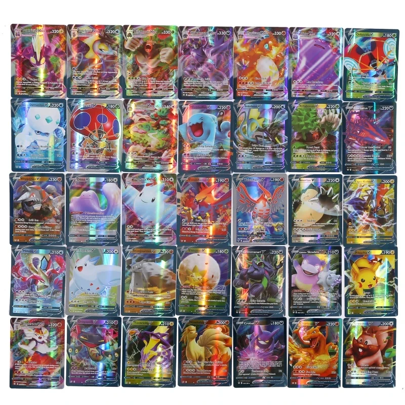 60/100 Peças de Cartas Pokémon - Pokemon Binder Card avaliação e preço
