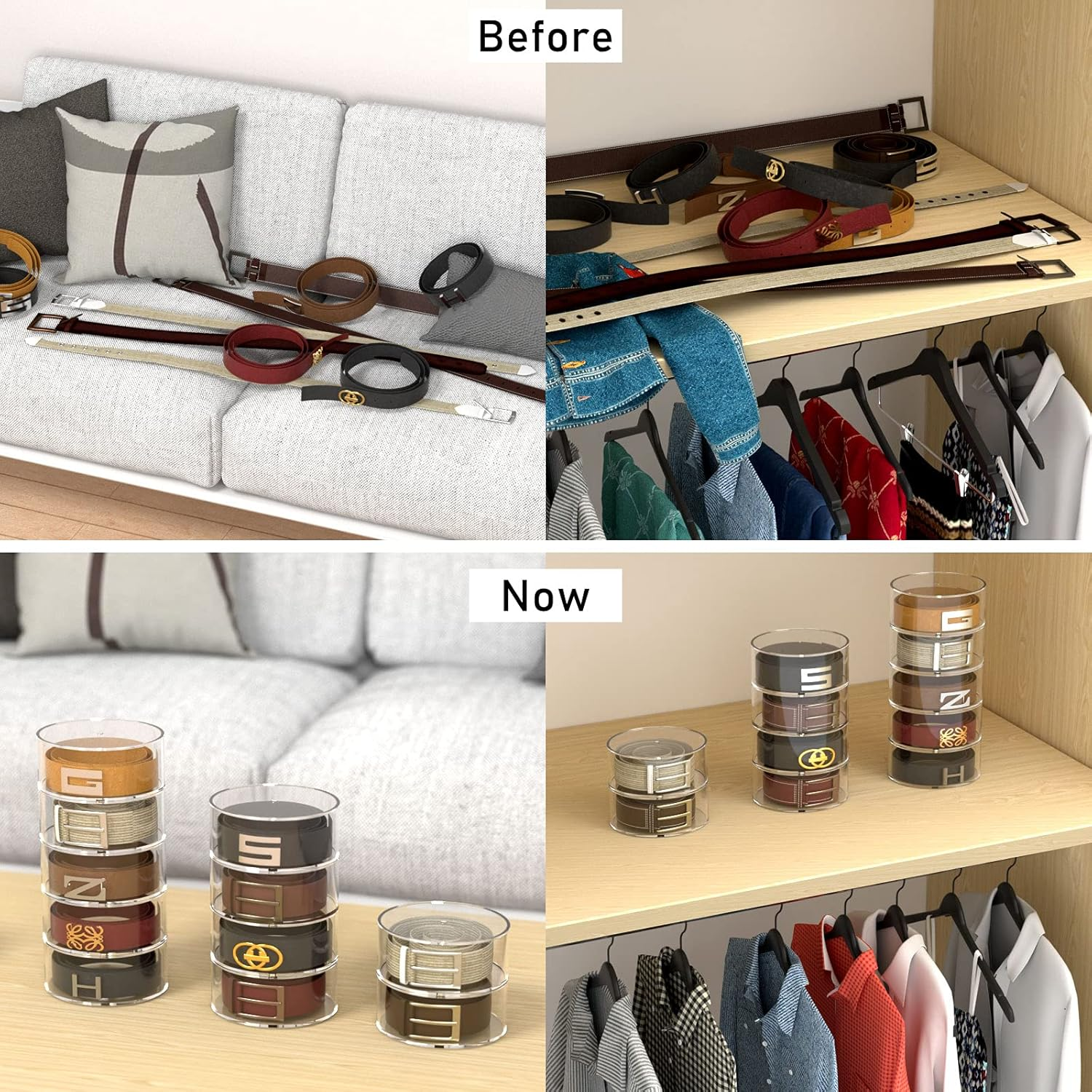 Organizador de cinto, vitrine  - Display Case Acrylic avaliação e preço