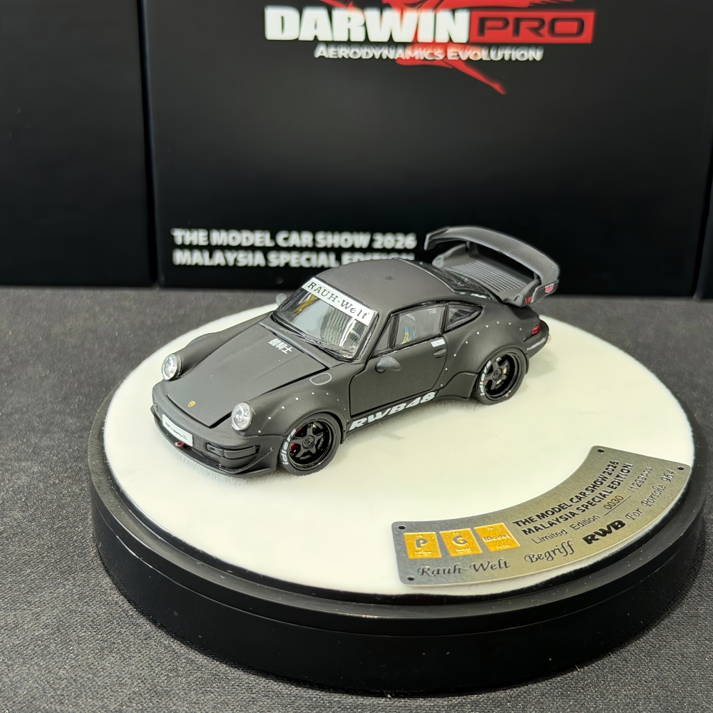 PGM 1:64 RWB964 Carro Modelo D - Die Cast Car 1 64 avaliação e preço