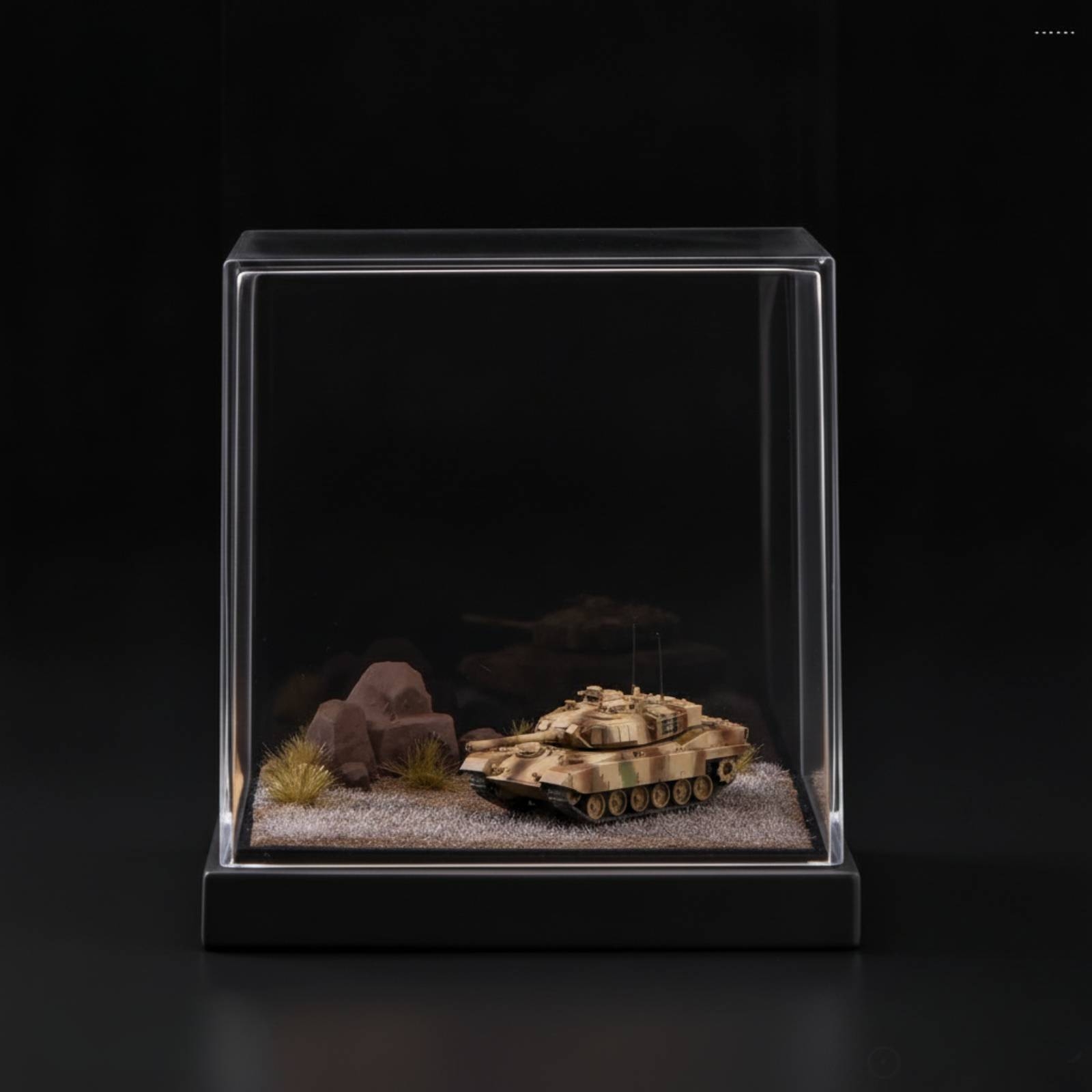Base para Diorama com Tampa de - Display Case Acrylic avaliação e preço